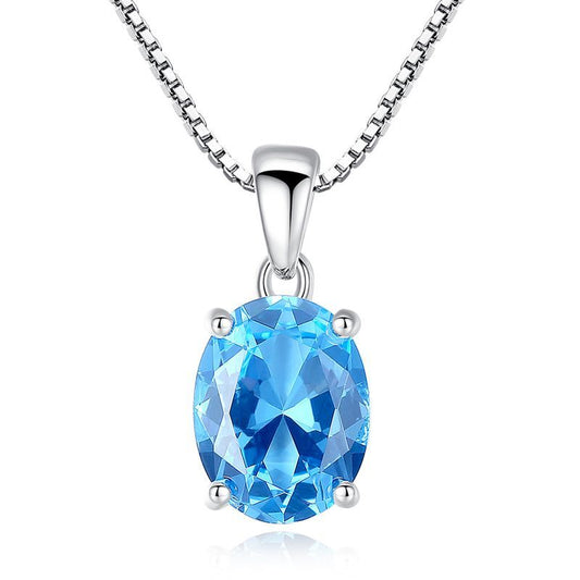 Simple zircon necklace 442862521794