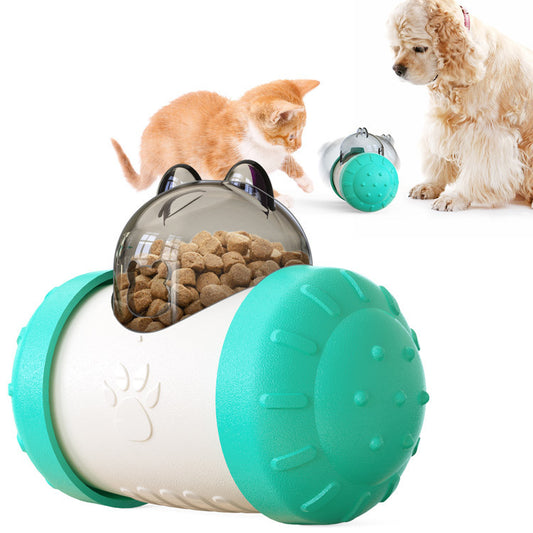 Funny Dog Treat Leaking Toy With Wheel Interactive Toy For Dogs Puppies Cats Pet Products Supplies Accessories 44302577572