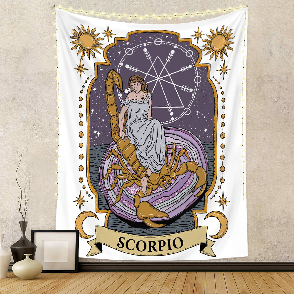 Twelve Constellation Tapestry Skull Tapestry Tarot Tapestry 44314bc2 66d5 4a73 9658 5e2101bca25d