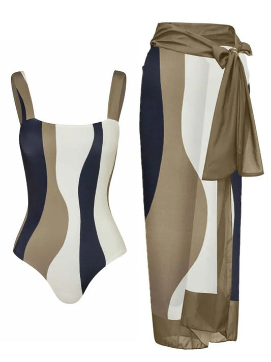 Siamese Conservative Belly Covering Beach Swimwear 443cdde8 3fbb 4333 adc2 c7e5376747bc