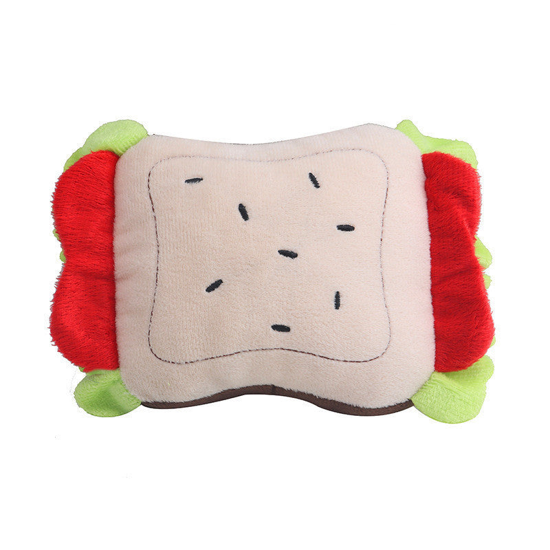 Dog Teething Simulation Sandwich Dumplings Chewing Noise Plush Toy 443e3fb1 4d4d 4b32 b298 acc3a4997169