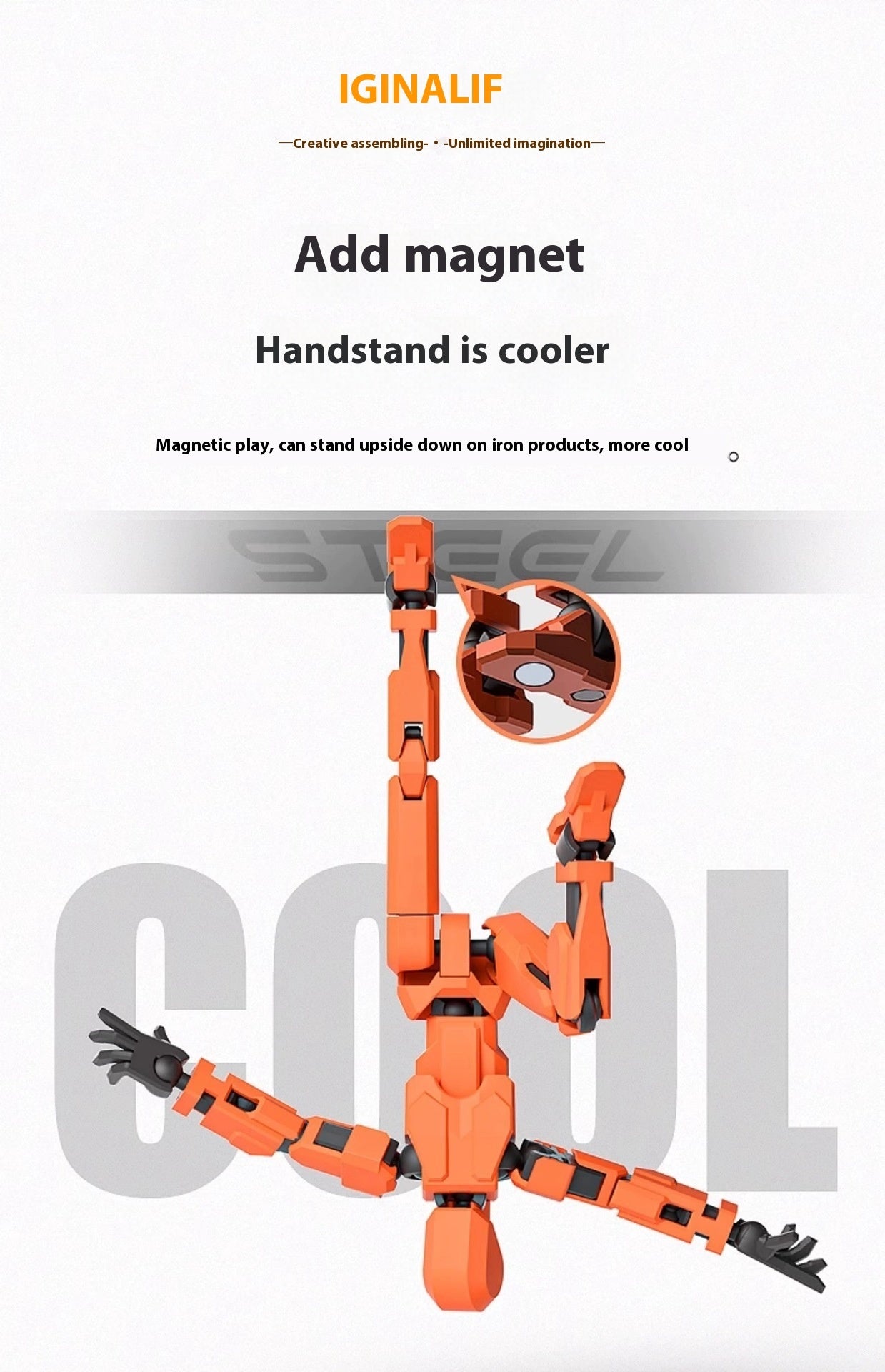 Updated And Hot-sale Multi-Jointed Movable Shapeshift Robot 3D Printed Mannequin Dummy Action Model Doll Toy Kid Gift 44475c2