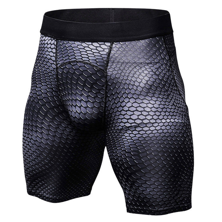 Men's 3D three-dimensional printing training fitness running pants 4449006228 27037920