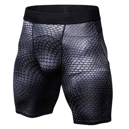 Men's 3D three-dimensional printing training fitness running pants 4449006228 27037920
