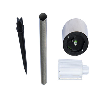 Factory wholesale stainless steel solar light lawn lamp LED garden light tube lamp foreign trade cross border explosion 44500