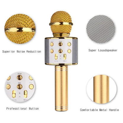 Wireless Microphone Portable Bluetooth Mini Home Ktv For Music Playing Singing Speaker Player 4450433166832