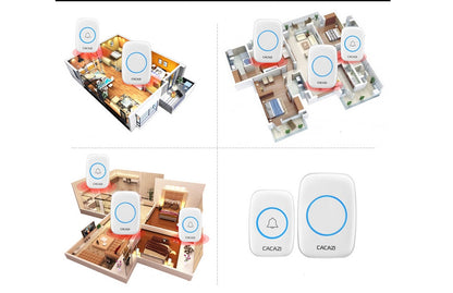 Wireless doorbell home new  long-distance remote control old pager Intelligent exchange doorbell 445965344879