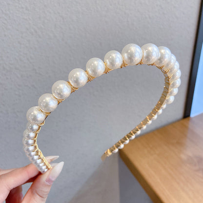 Sen Simple Pearl Thin Headband Hair Accessories Headband 445c8a56 e2ac 4edc 8e0c 81a01d15b621