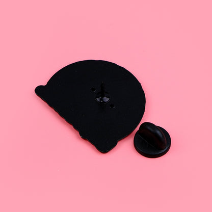 Creative Cartoon Cute Black Cat Alloy Brooch