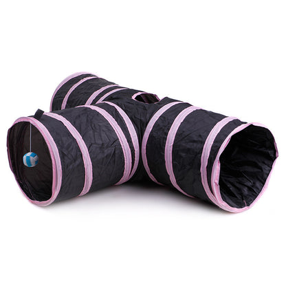 Foldable Pet Tunnel Multi-Channel Cat Dog Tent Indoor 2 3 4 5 Way 4466342073 906868034