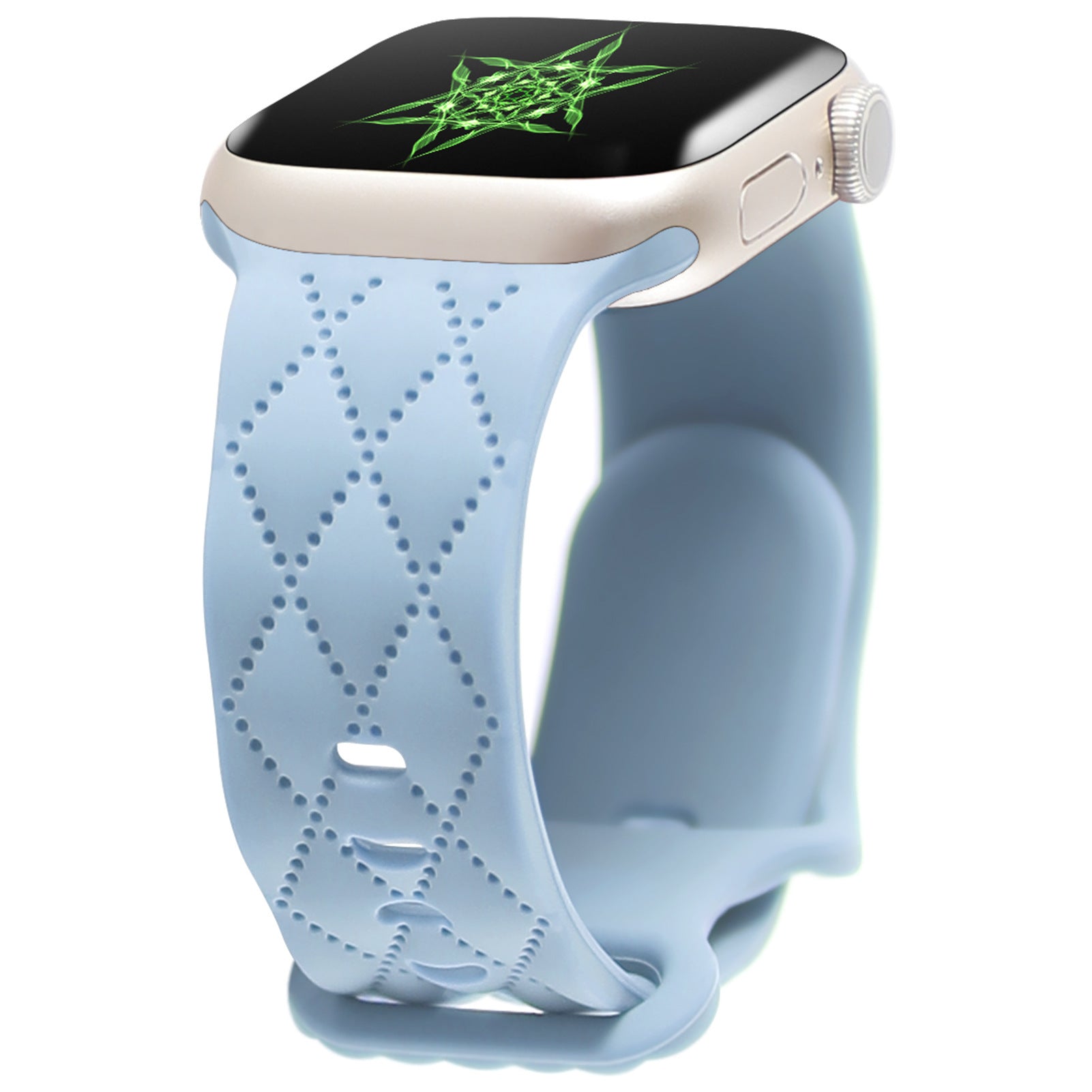 For Watch S9 Texture IwatchS8ULTRAL Silicone Butterfly Buckle Strap 447bea1f f84d 4fe5 a2eb 6de6324fc561