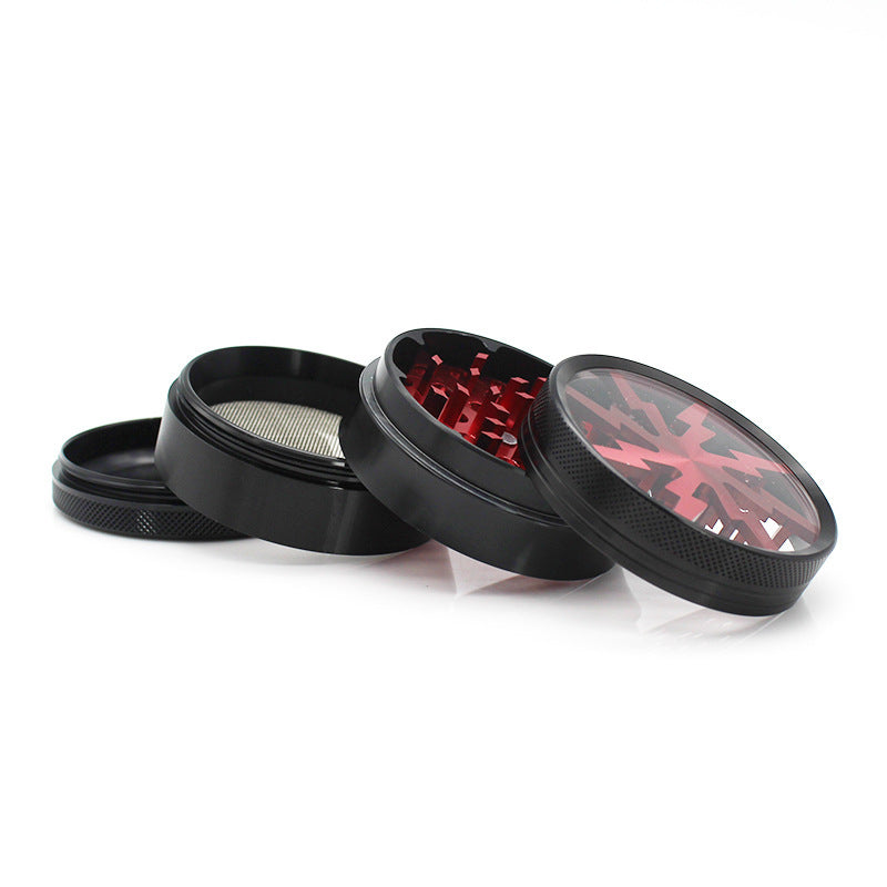 Aluminum Spice Grinder with Pollen Scraper 448563971620