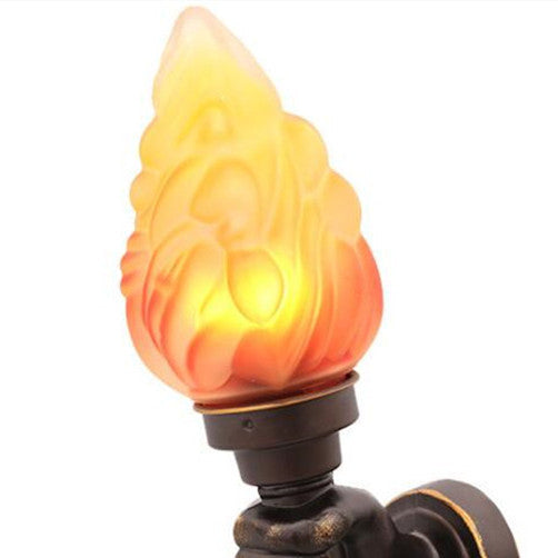 Creative torchbearer wall lamp 4488501269134