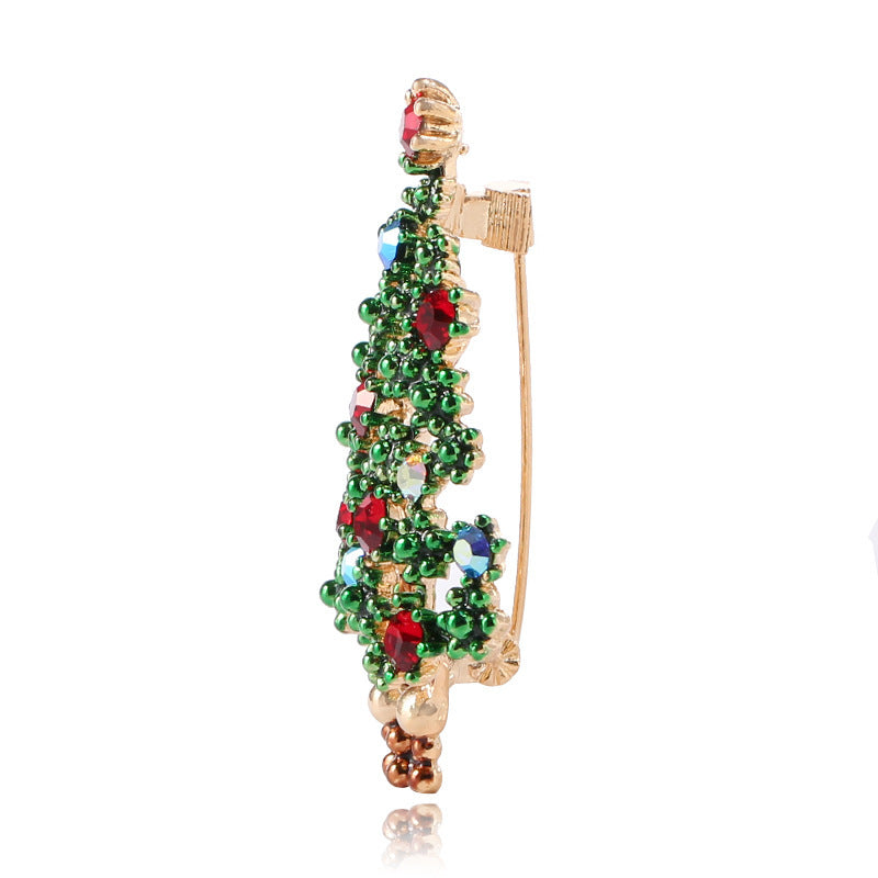 Christmas Tree Brooch Pin Women Girls Jewelry 448985670058