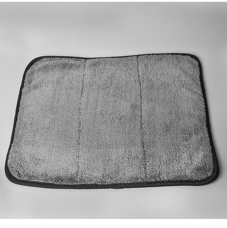 Absorbent double-sided velvet thickened car wash towel 4491002900943