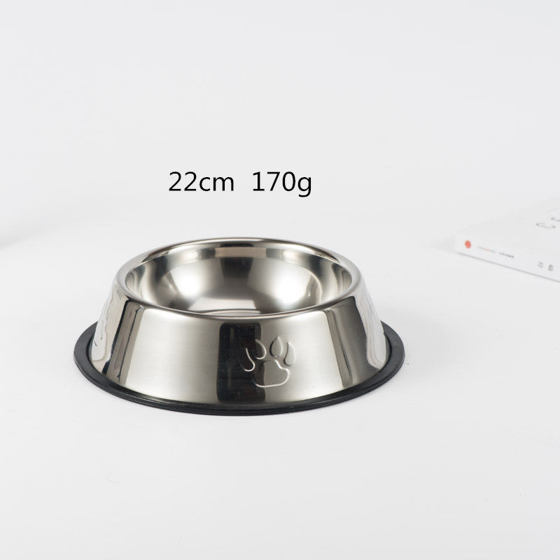 Stainless steel dog bowl 449685113703