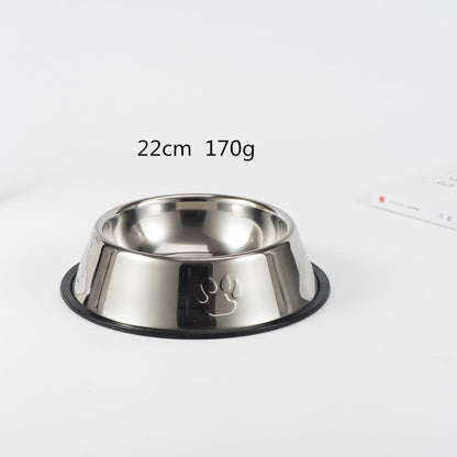 Stainless steel dog bowl 449685113703
