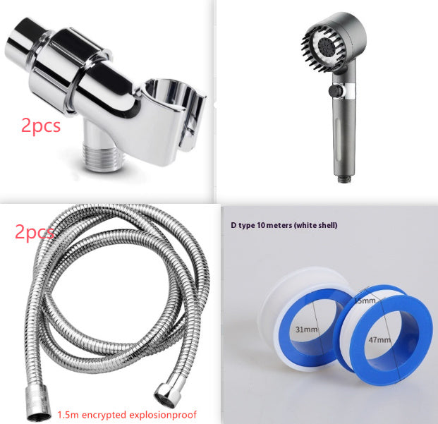 Snowflake Spray Filter Purified Water Pressurized Showerhead Nozzle 449bf71a 50ef 4a6a bc28 9e870fe6f189