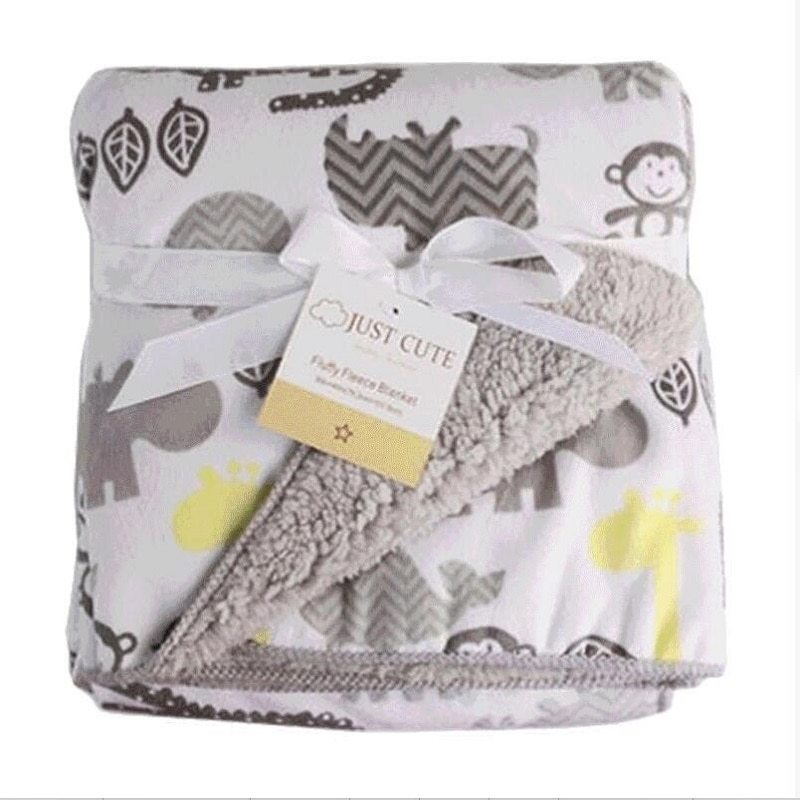 Baby thick double-layer coral fleece blanket 44a599f9 4c6e 4eb6 b5c8 2e3180d07005