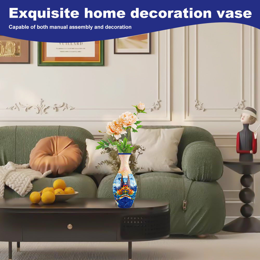 3D Puzzle Vase DIY Living Room Decoration Home - HD Wireless Product #2