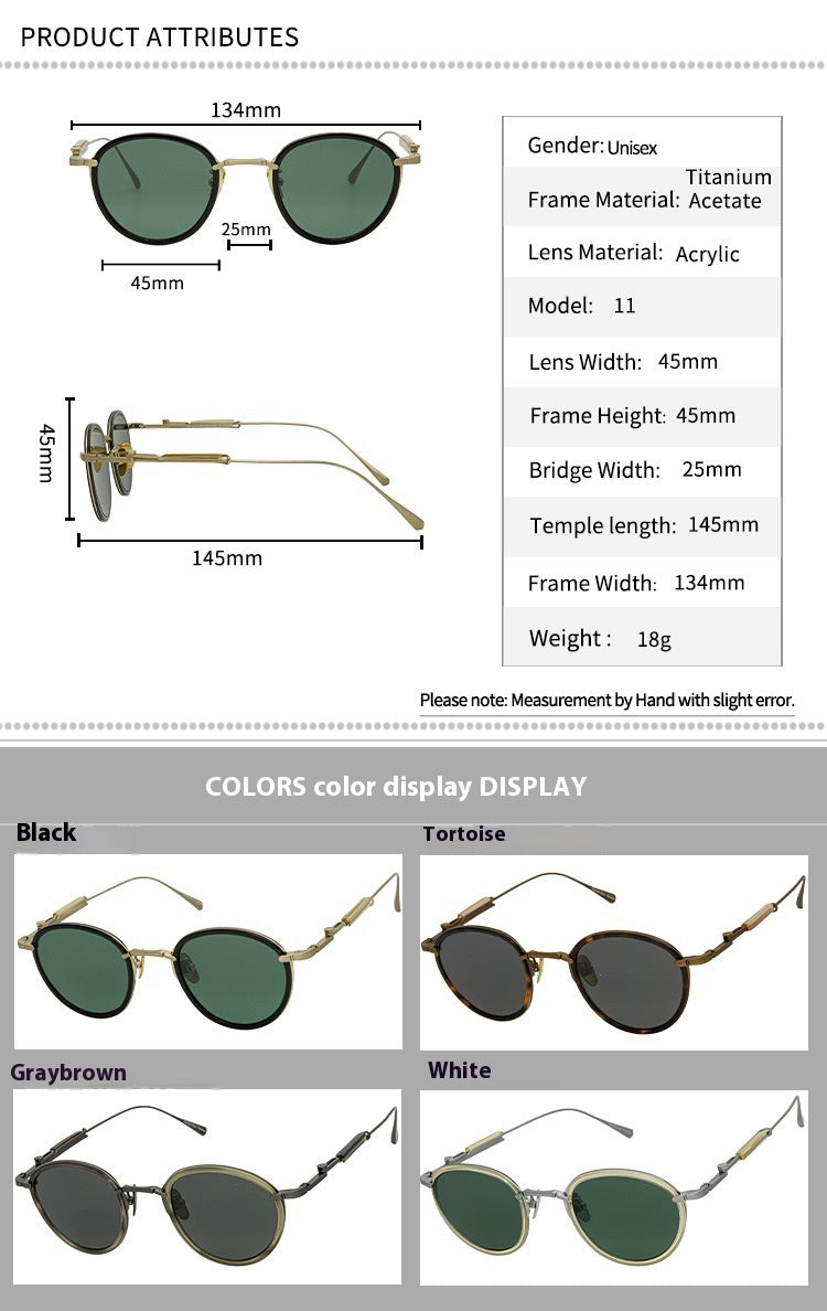 Vintage Round Frame Special-interest Artistic Youth Glasses 44a78522 79c0 49a7 bf99 3bc61a47a25f
