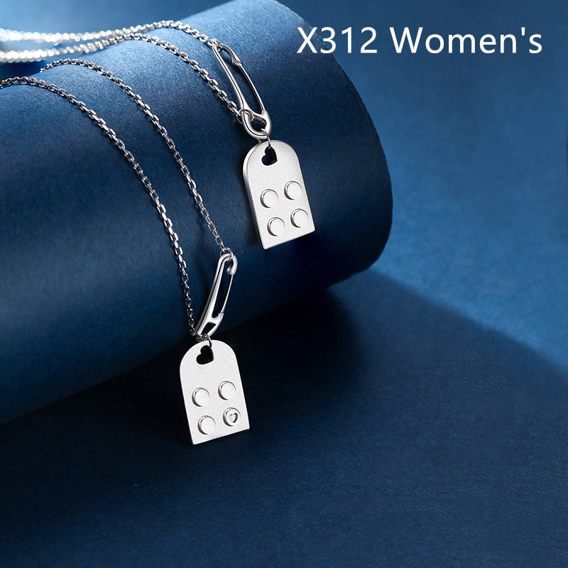 Puzzle Love Couple Trend Creative Clavicle Chain 44ba232c 4fcd 4bb7 82a3 338938f4d834