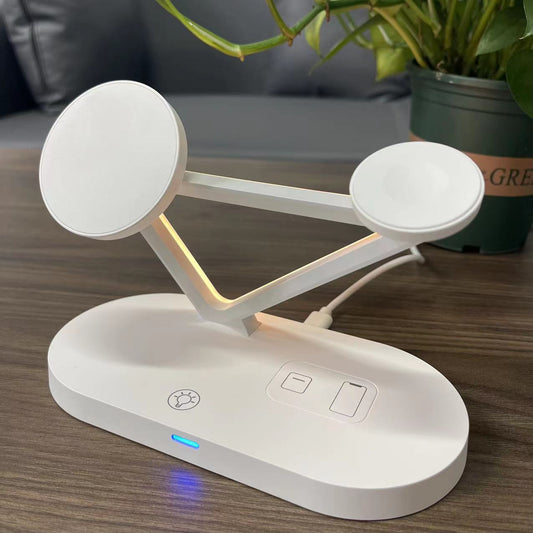 Wireless Charger Magnetic Suction Earphone Watch Fast - 图片 1
