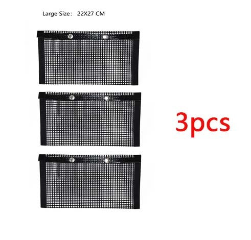 Reusable BBQ Grill Mesh Bag Non-stick Barbecue Baking Isolation Pad Outdoor Picnic Camping BBQ Kitchen Tools 450223726230