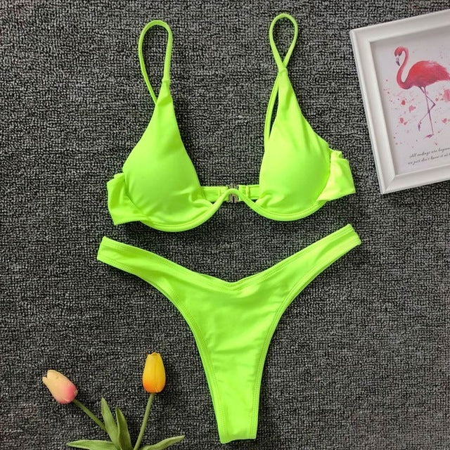 Sexy Women Bikini Beachwear Push-up Swimwear Swimwear 45061033 78a3 4825 90a1 6f3894a7c664