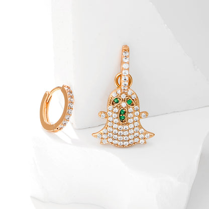 Women's Fashion Graceful Personality Zircon Earrings 450661ab 83b9 4895 be6d 241524caf676