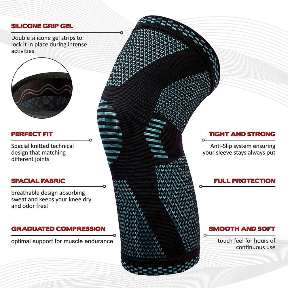 Sports Knee Pads Knitted Sports Knee Pads 451283267910