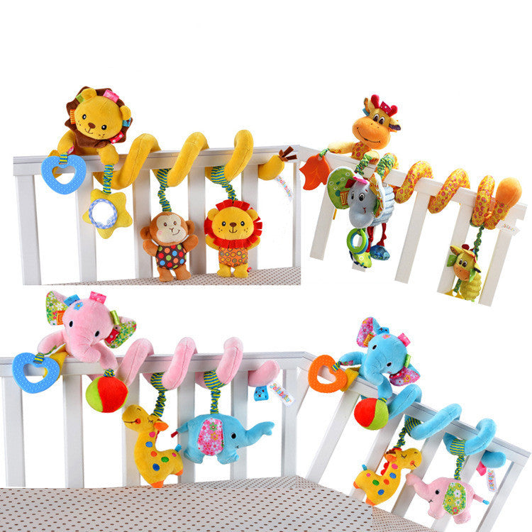 Multifunctional elephant bed with baby plush pendant 4520191433374