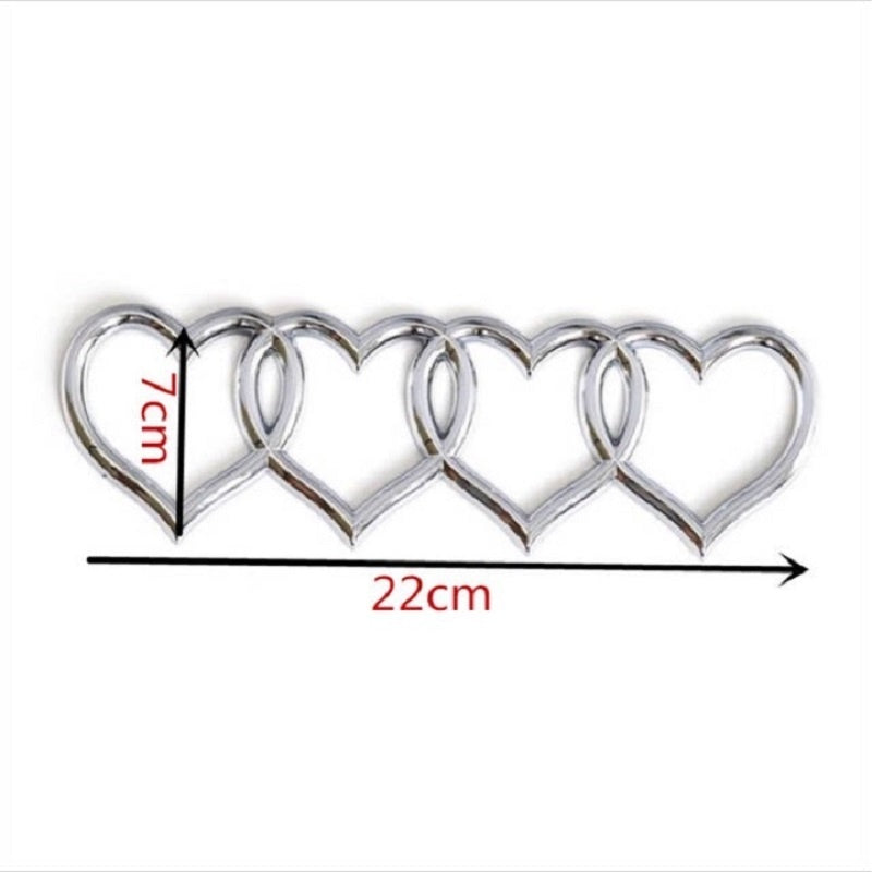 Modified Heart-shaped  With Four Ring Tail Tail 4526835100577