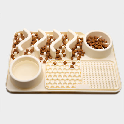 Dog Silicone Licking Pad Pet Licking Mat Silicone Smelling Mat Multifunctional Food Bowl Pets Supplies 452ea6c0 0008 4c2a 863