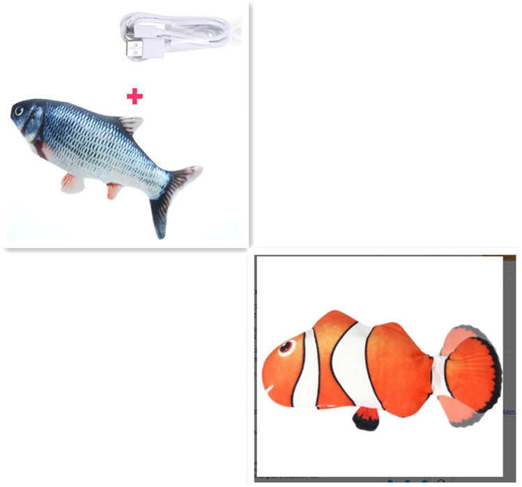 Electric Funny Cat Simulation Fish Beating Usb Jumping Cat Toy 453e9cb3 8f54 401c a8af d0bacb60d159