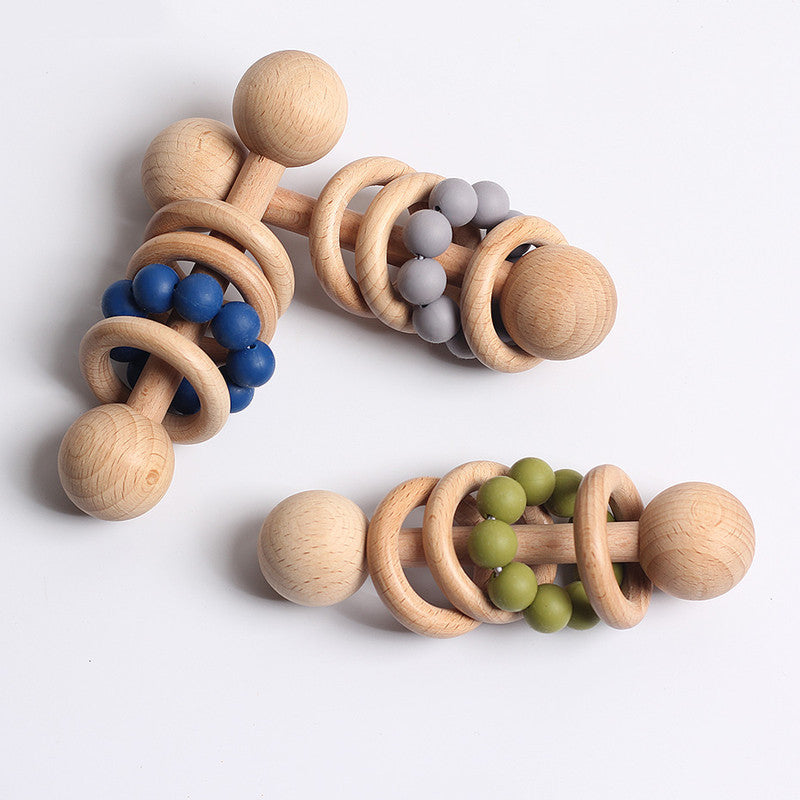 Beech rattle baby teeth toy 454451810798