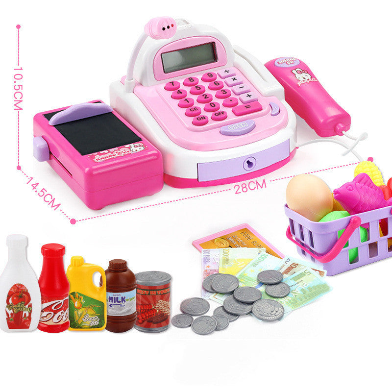 Simulation supermarket cash register set 454935756890