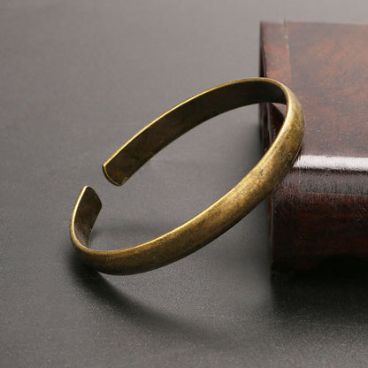 Vintage Brass Imperial Concubine Bracelet Women's Opening 4563589d a6a5 4855 8046 628522eec683