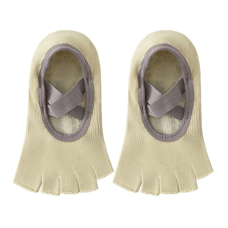 Open Toe Five Finger Yoga Socks Children's Professional Non-slip Summer Thin Short 45697868 5121 4c37 bd1c 26a71f23bd15 trans