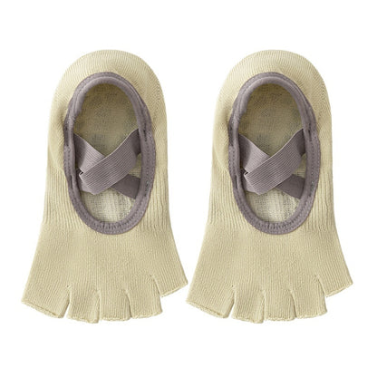 Open Toe Five Finger Yoga Socks Children's Professional Non-slip Summer Thin Short 45697868 5121 4c37 bd1c 26a71f23bd15 trans