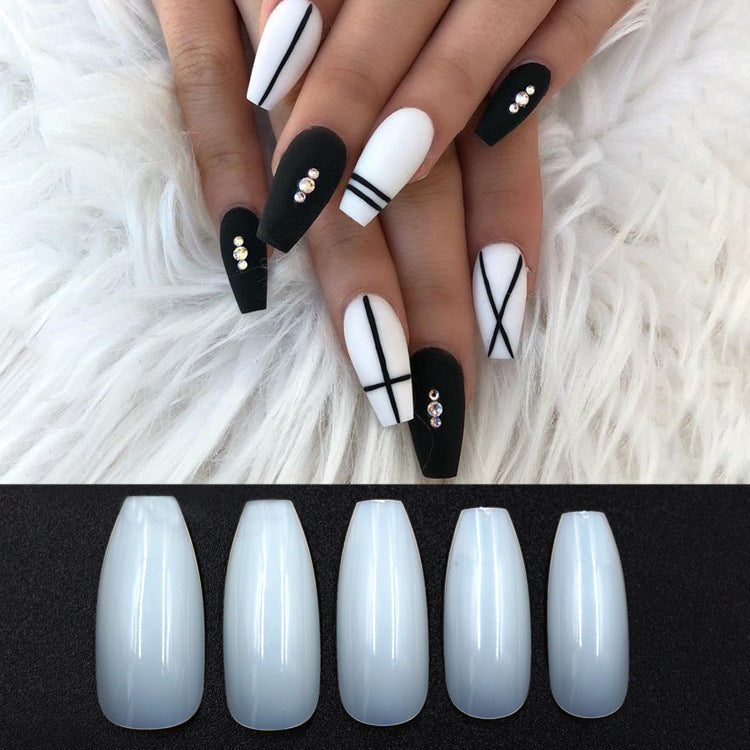 500 transparent  natural fake nails - HD Wireless Product #2