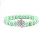 Cat Claw Bracelet Natural Turquoise Weathered Micro Inlay Bracelet 8MM Beaded Bracelet 4598101381742