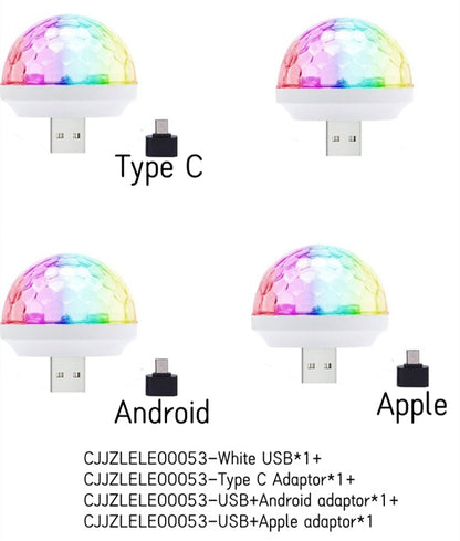 Light Stage Effect USB 5V Disco Ball DJ Party Holiday Lighting Christmas Projector 45a58ca3 283c 4daa b987 20c7c0c9406f