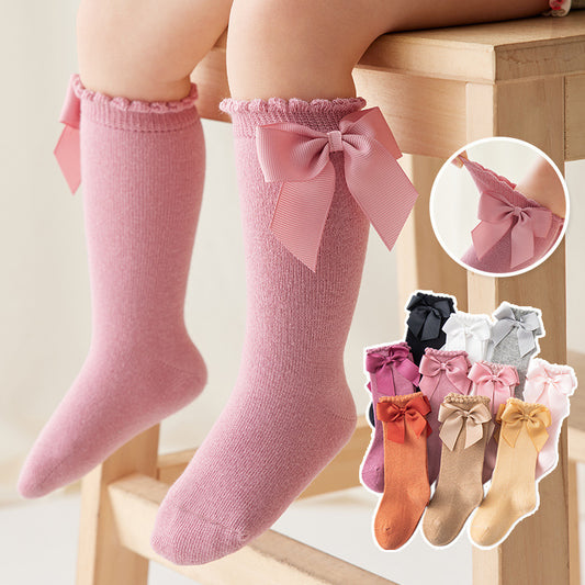 Girls' Socks Mid-calf Bow Princess 45b338ea 9340 4a7d b637 5f7829f43245