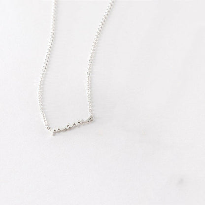 S925 Sterling Silver Letter Necklace 45ba2a4e 660a 46da 9acb f77fabe9e06d