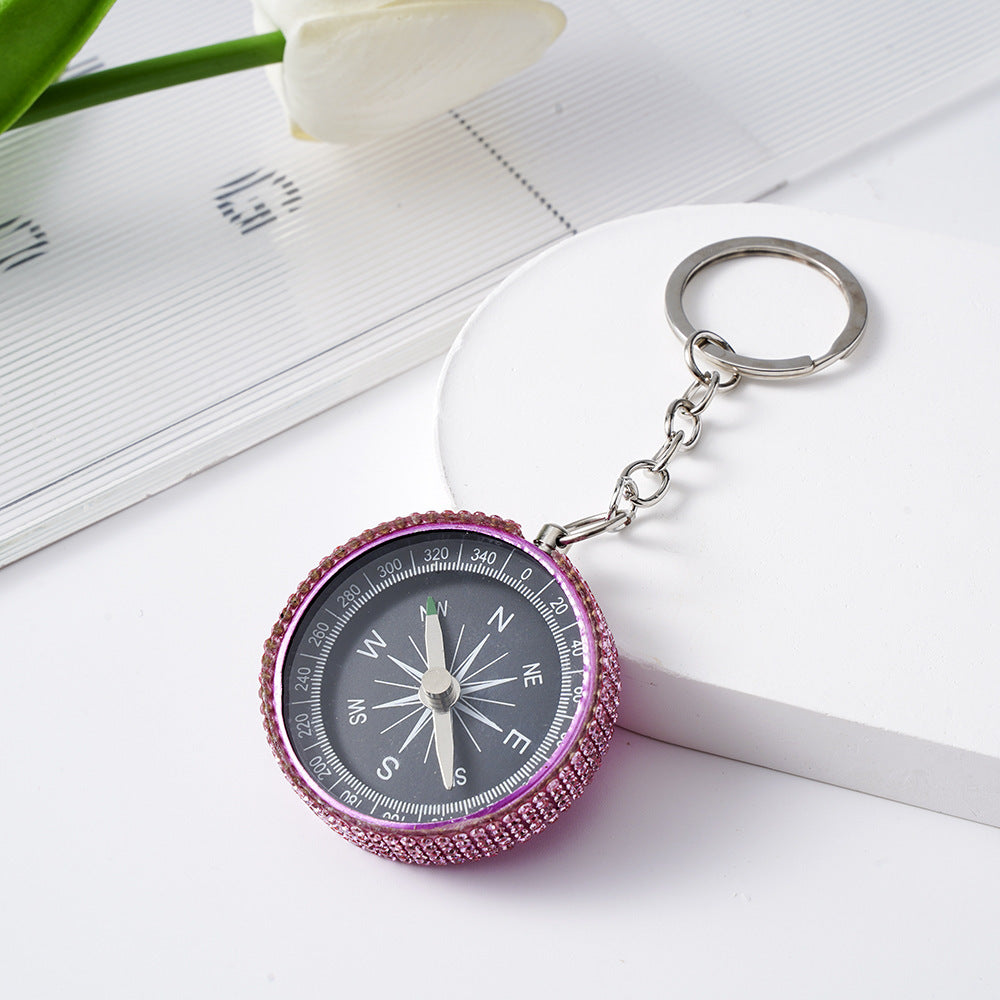 Diamond G44-2 Outdoor Mini Aluminum Alloy Compass Key Chain 45c32de2 c1cc 470b 8fdb cb43bc1badaf