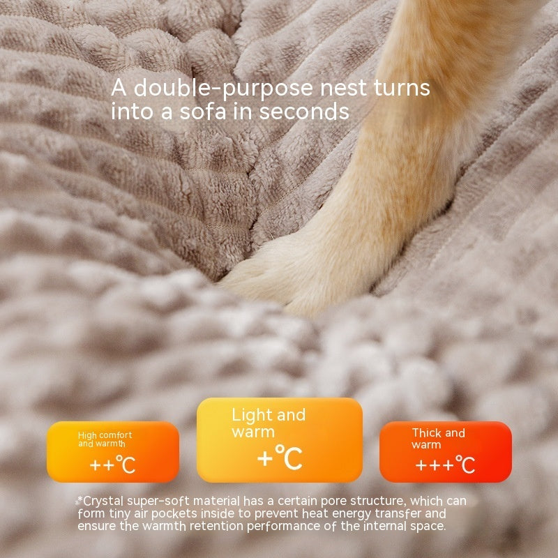 Waterproof Removable And Washable Non-stick Fur Small And Medium-sized Dogs Kennel 45ca0f20 bf63 40bd 8fe3 7ac4758b3143 trans