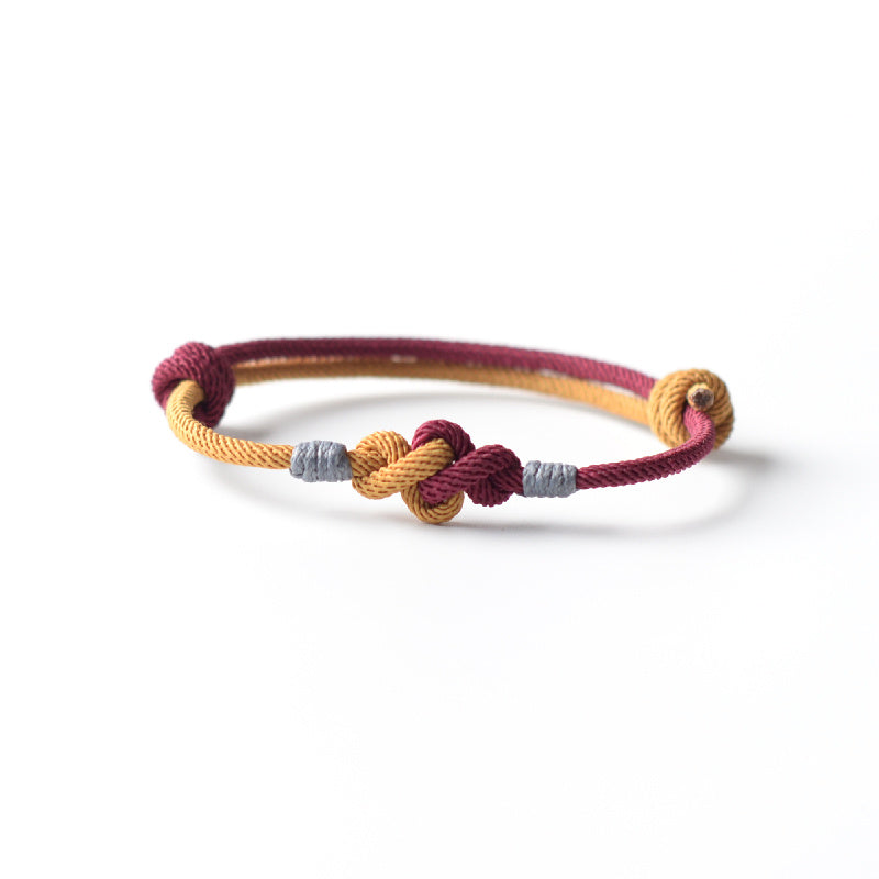 Simple Hand-woven Color Matching Ruyi Knot Carrying Strap 45cba2a2 eff1 4e85 b4f7 26bef519a6d1