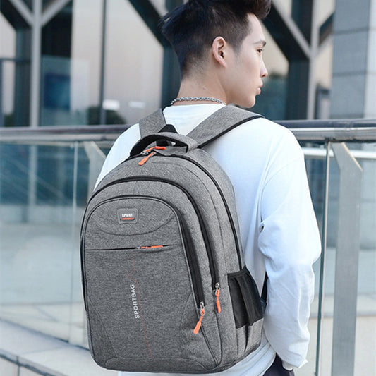 Men's And Women's Fashionable Large Capacity Simple Double Shoulder Travel School Bag 45dffb19 7f99 4e6a ada8 1058519c45ff