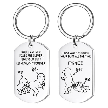 Stainless Steel Military Tag Keychain Jewelry Pendant 45e8da9f f5d0 47aa a400 7259aa96348a